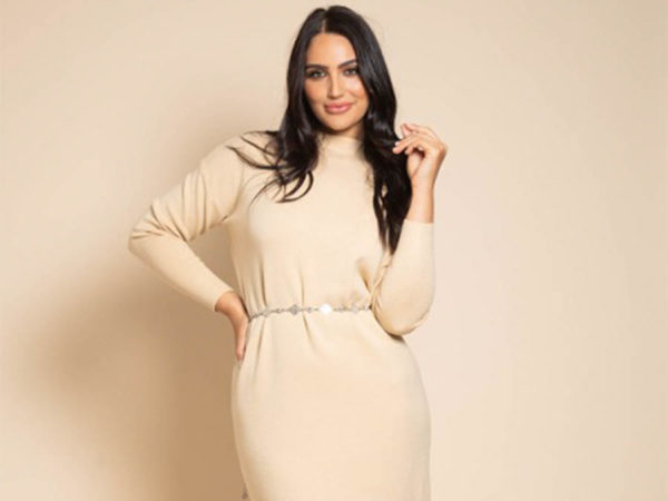 Beige Knitted Maxi Dress from Coco Boutique Ireland