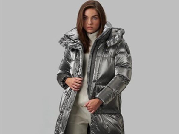 Blauer Naomi Metallic Down Jacket