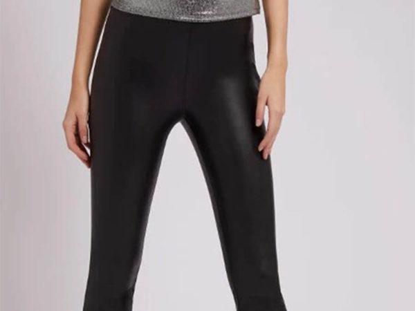 Leather Look Leggings from Divine Boutique Ireland