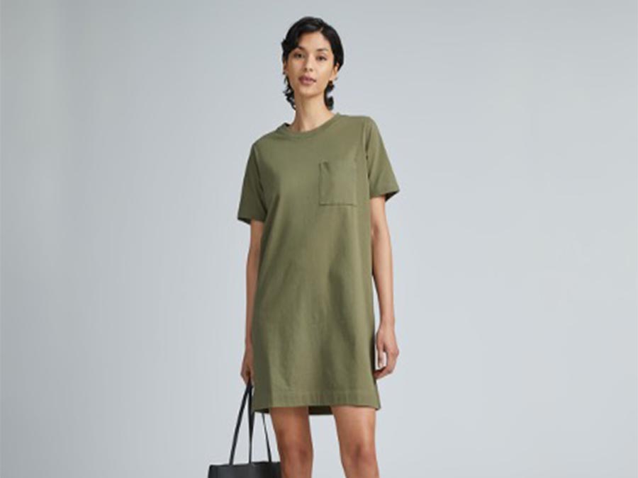 Organic Cotton Tee Dress from Everlane