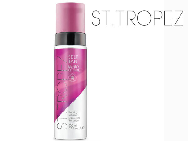 St.Tropez Tan Berry Sorbet Mousse.