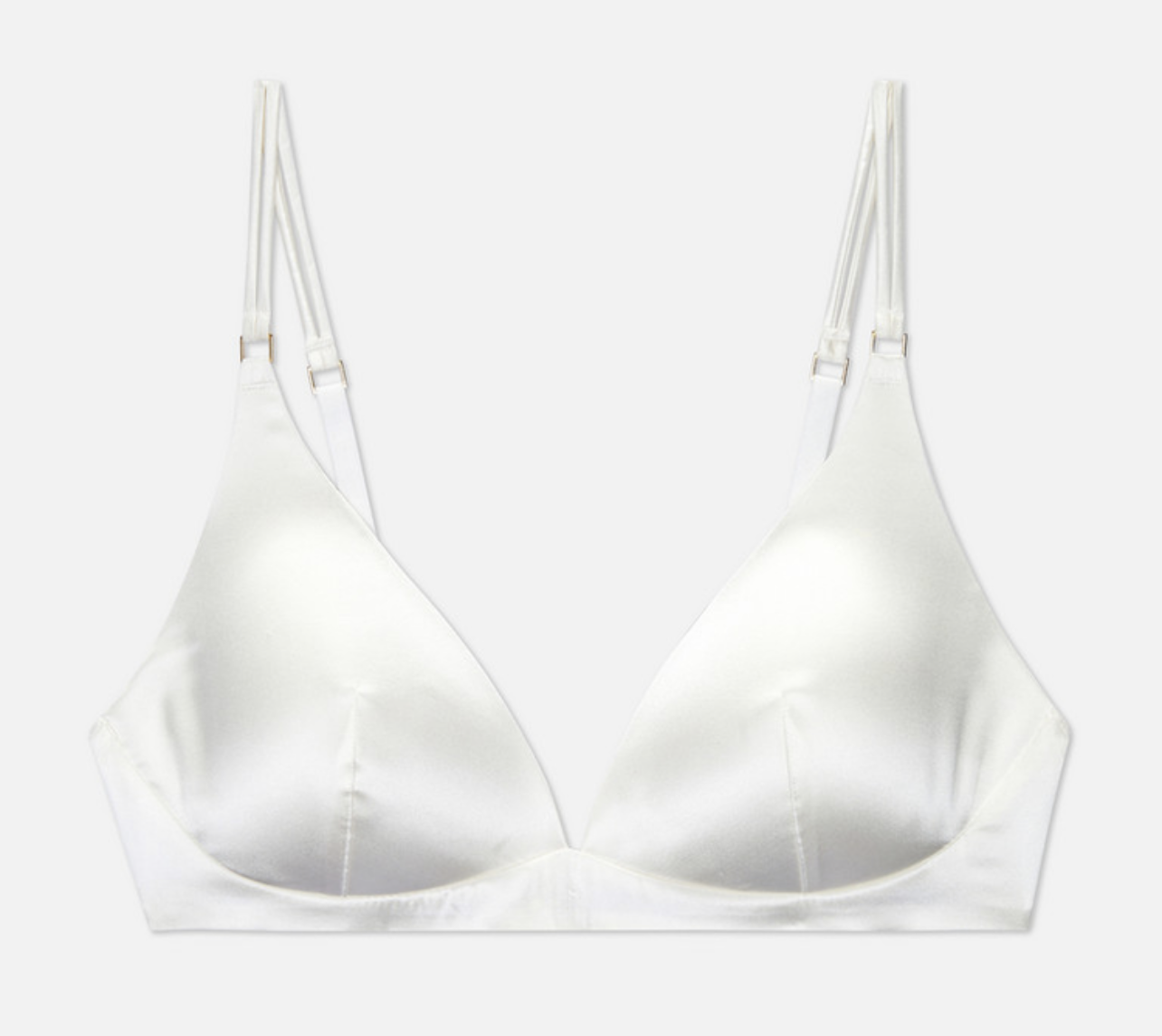 Primark - Satin Strap Detail Plunge Bralette -  2023