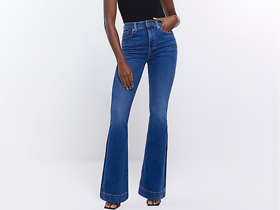 Low waist flared jeans, Collection 2023