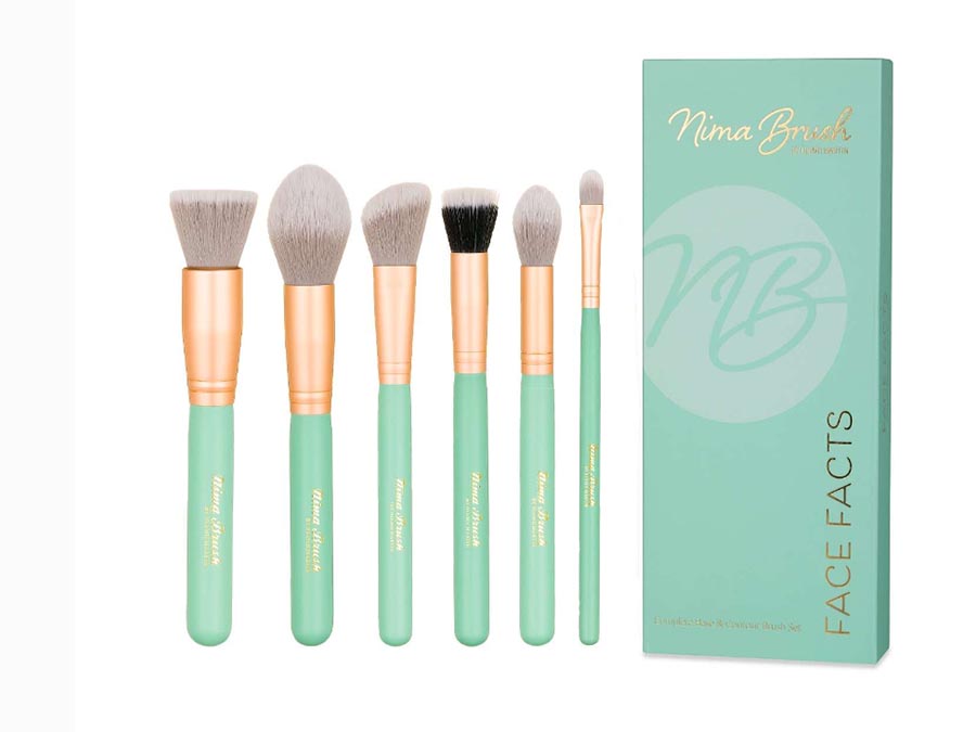 Nima Brush makeup brushes box set Fashion.ie