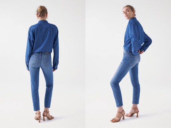 Ladies high waist cotton slim fit jeans Fashion.ie 2024 Ireland