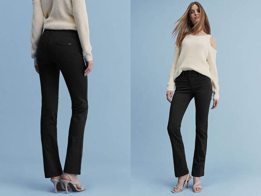 Ladies Black Bootcut Jeans Fashion.ie 2024 Ireland