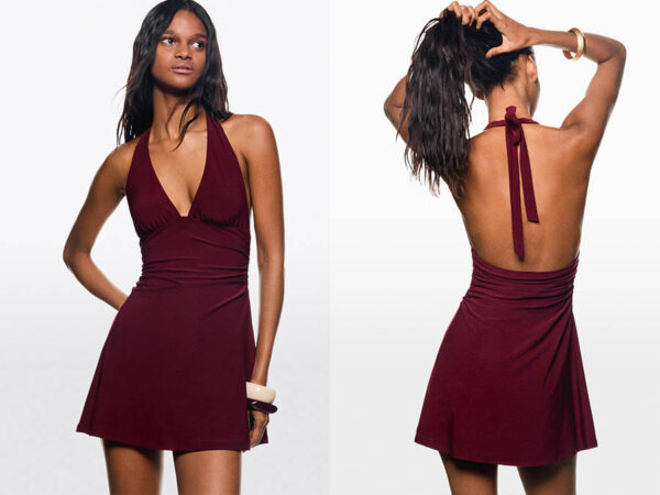 Women's mini halter dress Ireland 2025