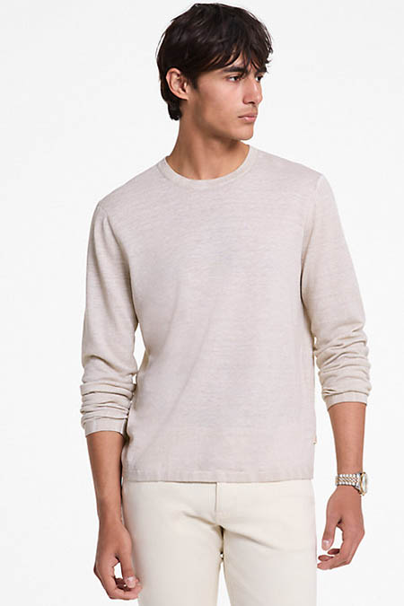Michael Kors Linen and Cotton Sweater Men's Designer clothing in Ireland 2025