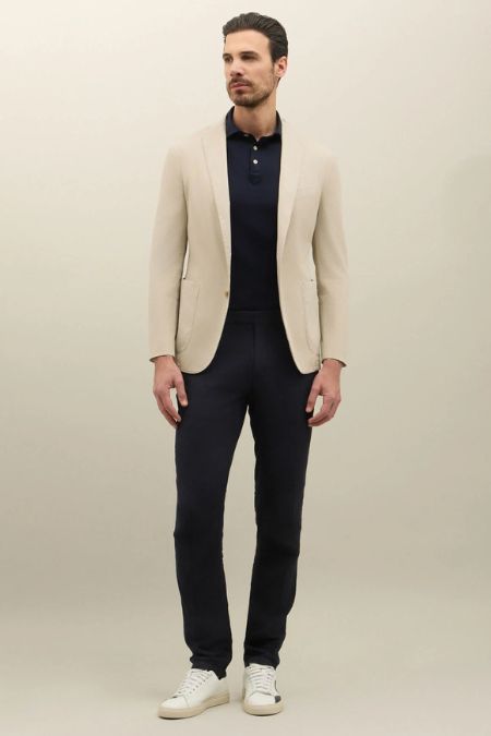 Boglioli Garment Dyed Cotton K-Jacket. Men's designer jackets Ireland 2025