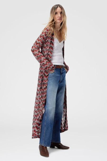 Missoni Lace Embroidered Long Cardigan. Ladies designer fashion labels Ireland 2025