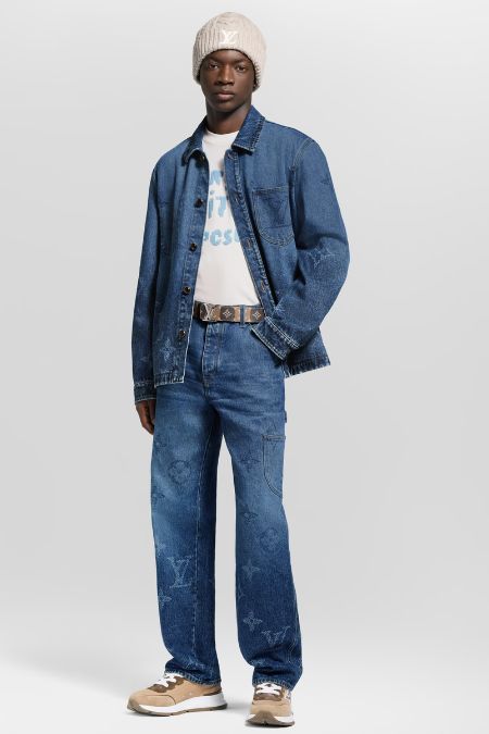 Louis Vuitton Monogram Denim Workwear Overshirt